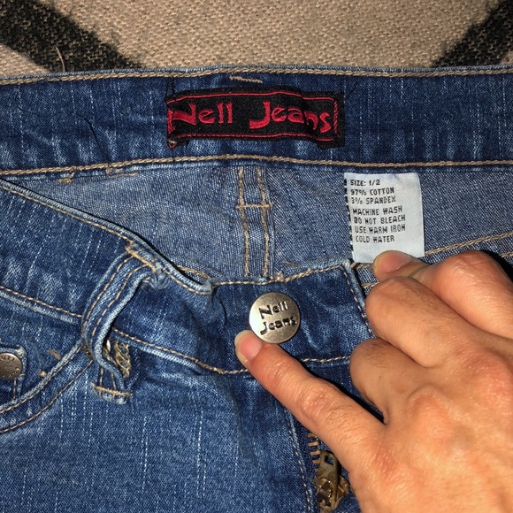 Nell Jeans in size 1 / 2 flare Y2K - Picture 2 of 3